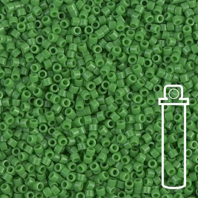 Delica 11/0 - DB724 - Opaque Pea Green - PerlineBeads