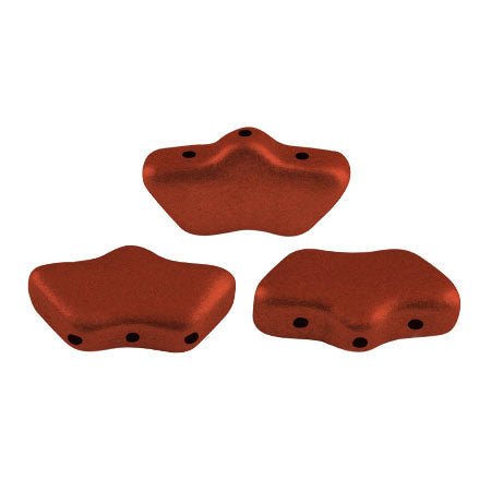 Delos® Par Puca® - Red Metallic Mat - PerlineBeads