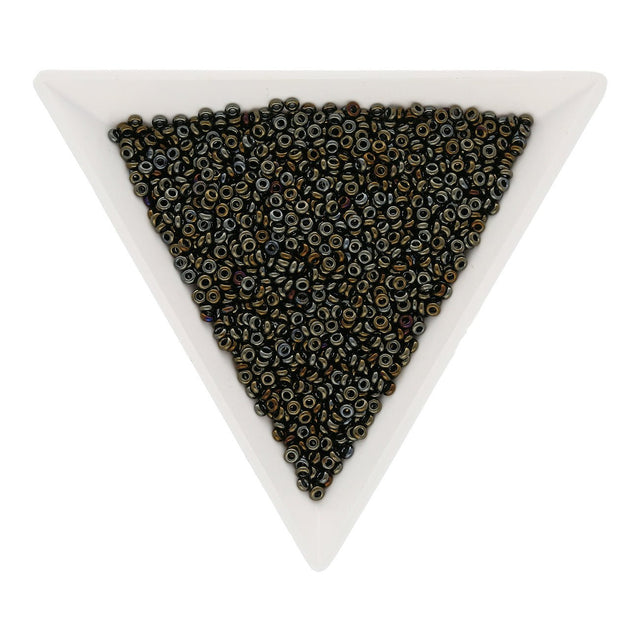 Demi-Round 11/0 – Metallic Iris - Brown - PerlineBeads