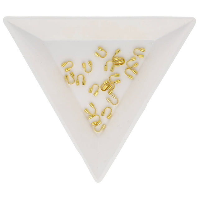 Drahtschutz (Wire guardian) aus Messing – Farbe Gold - PerlineBeads