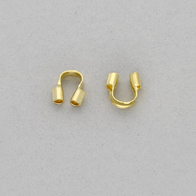 Drahtschutz (Wire guardian) aus Messing – Farbe Gold - PerlineBeads