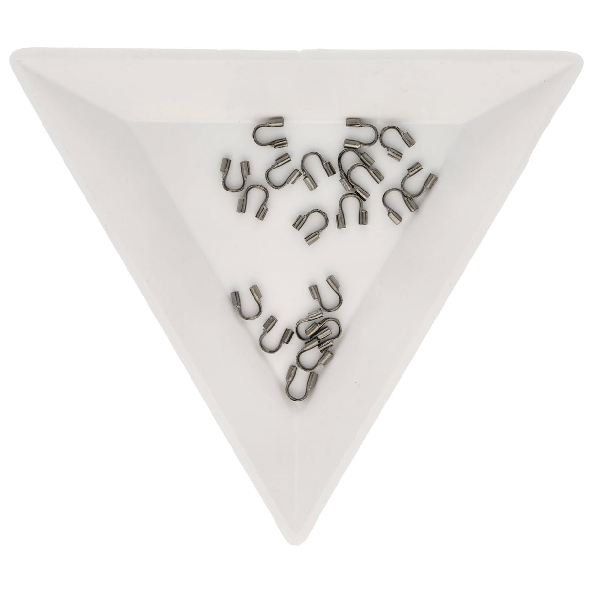 Drahtschutz (Wire guardian) aus Messing – Farbe Gunmetal - PerlineBeads