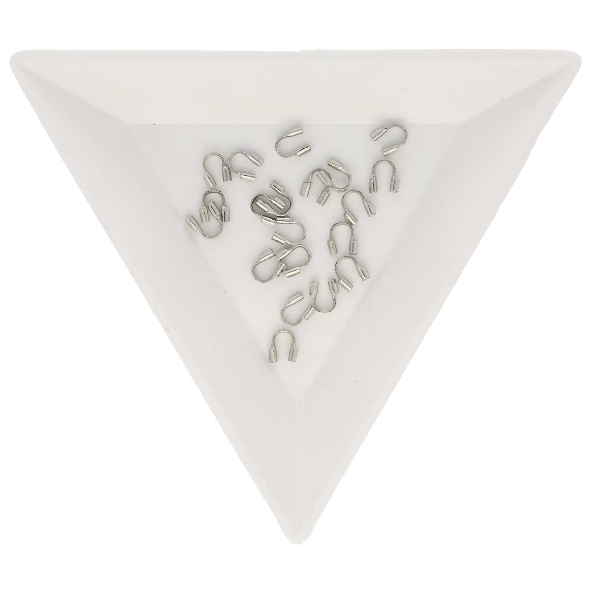 Drahtschutz (Wire guardian) aus Messing – Farbe Platin - PerlineBeads