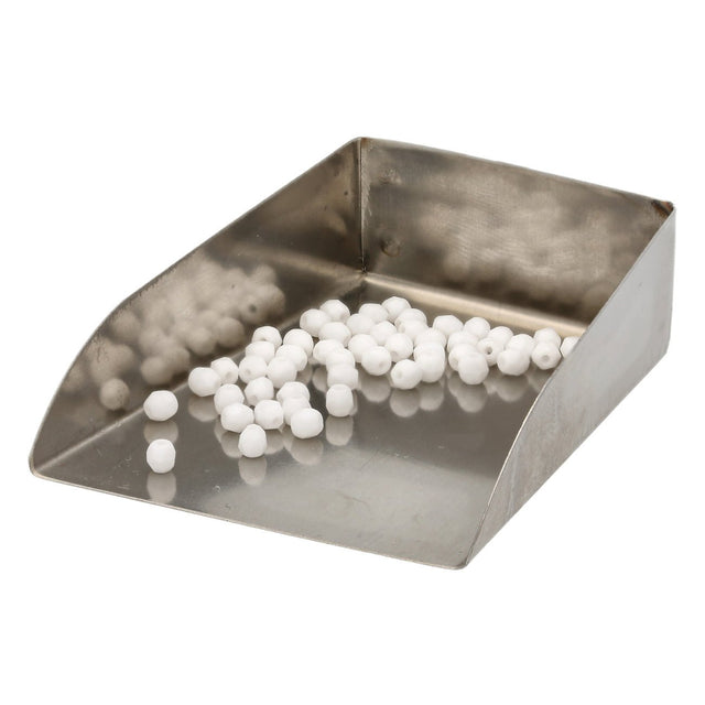 Fire polished 3 mm Glasperlen - White - PerlineBeads