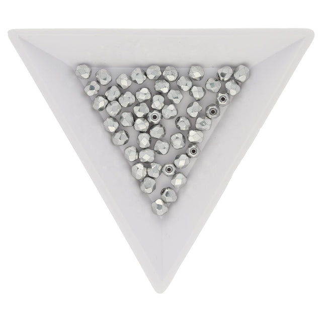 Fire polished 4 mm - Crystal Full Labrador - PerlineBeads