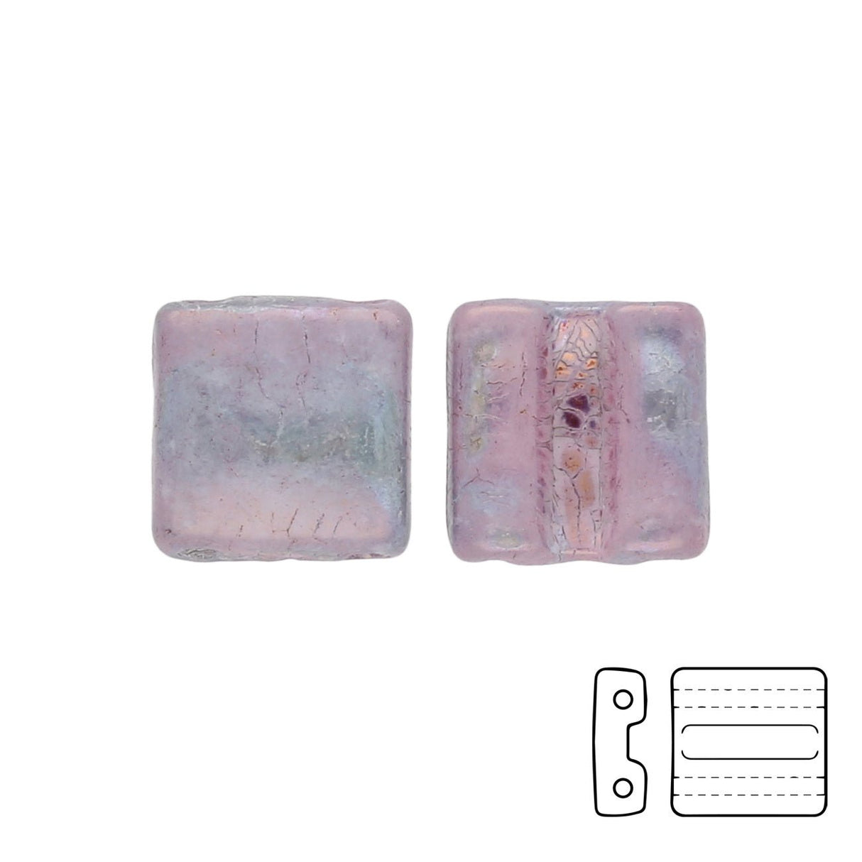 Fixer Beads horizontale Ausführung - Chalk Nebula - PerlineBeads