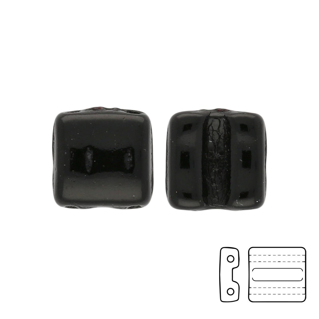 Fixer Beads horizontale Ausführung - Jet - PerlineBeads