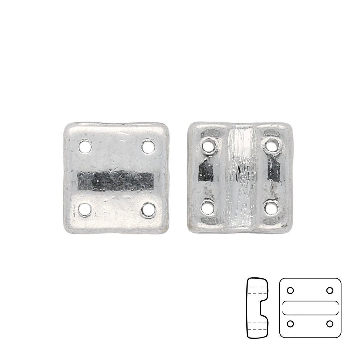 Fixer Beads vertikale Ausführung - Crystal Full Labrador - PerlineBeads