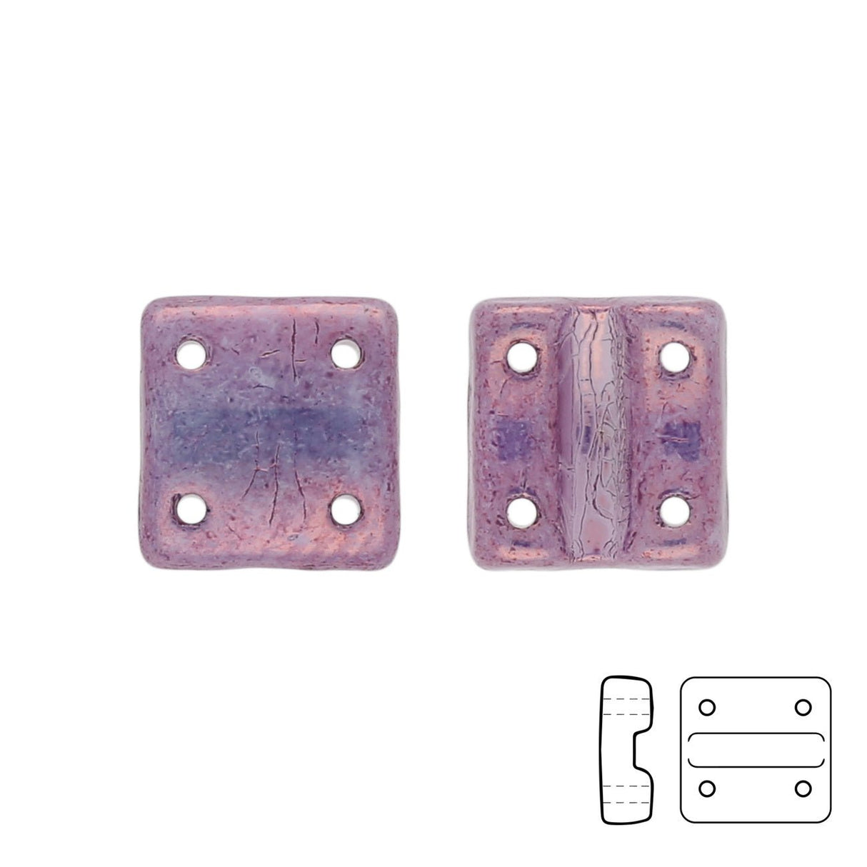 Fixer Beads vertikale Ausführung - Vega on Chalk - PerlineBeads