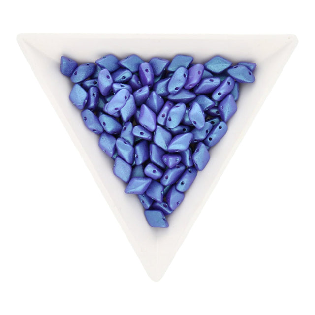 GemDuo - Tropical Blue Grape - PerlineBeads