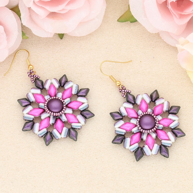 GemDuo - Tropical Passion Pink - PerlineBeads