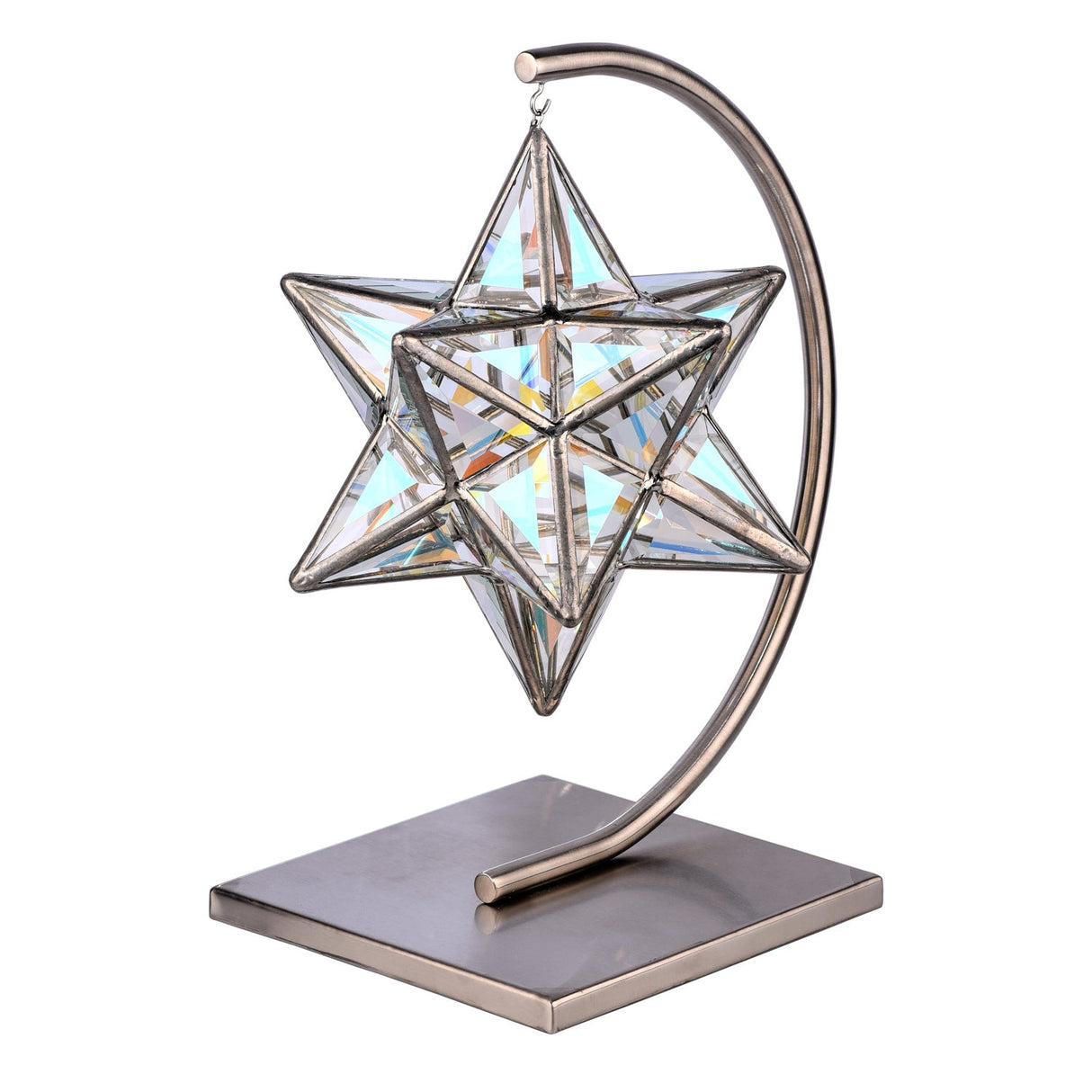 Glas-Skulptur Scorpius mit zweifarbigem klarem Glas - PerlineBeads