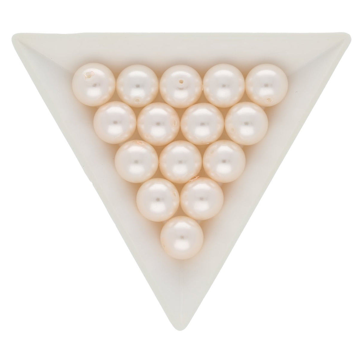 Glasperle rund - 10 mm - Light Pink - PerlineBeads