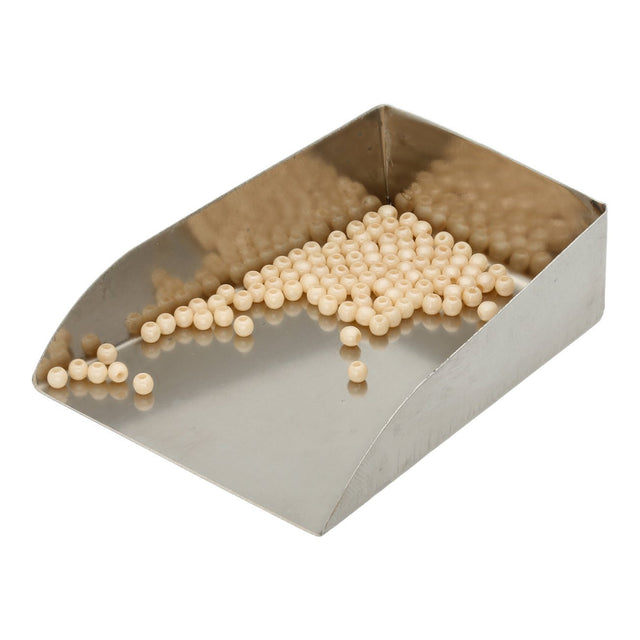 Glasperlen rund - 2 mm - Luster - Opaque Champagne - PerlineBeads