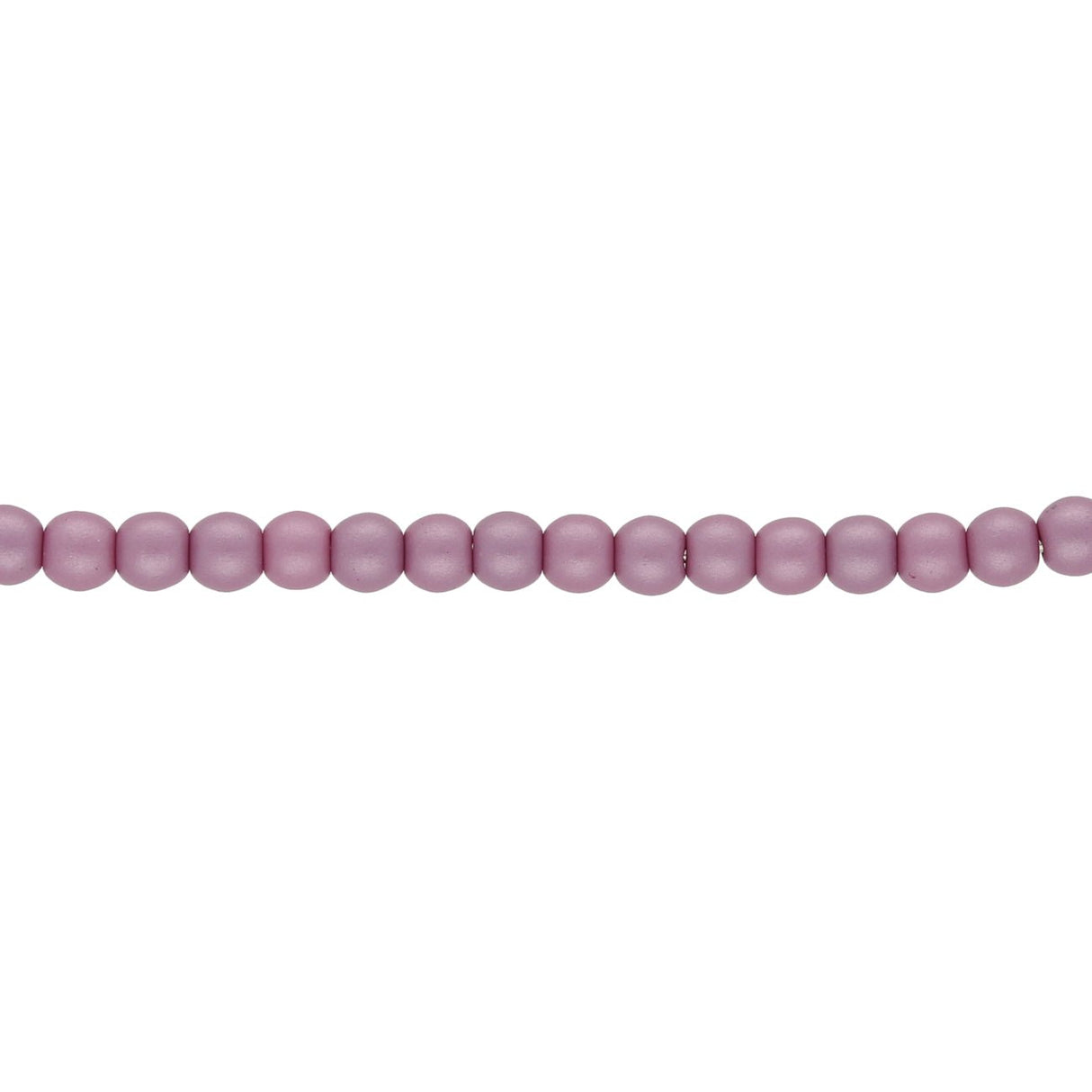 Glasperlen rund - 3 mm - Powdery Lavender - PerlineBeads