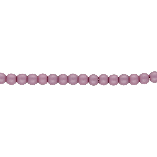 Glasperlen rund - 3 mm - Powdery Lavender - PerlineBeads