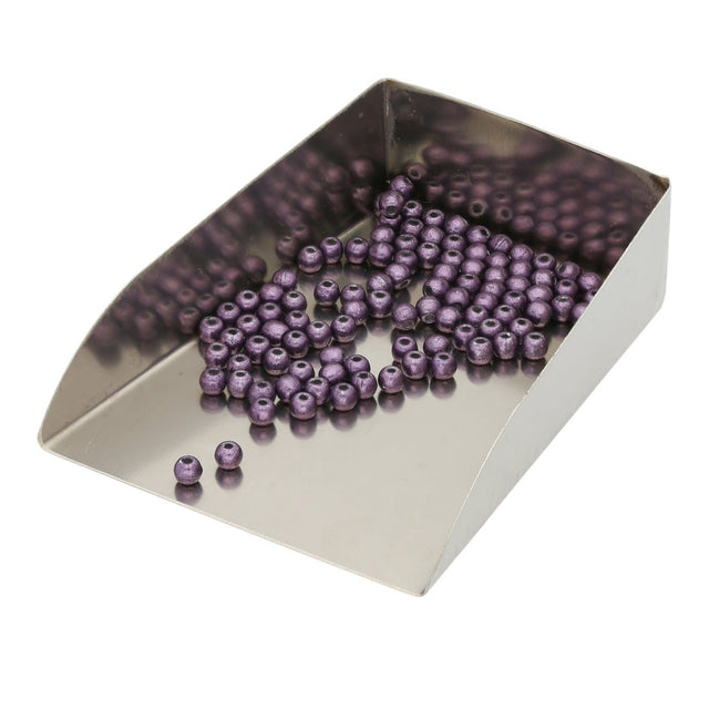 Glasperlen rund - 3 mm - Saturated Metallic Tawny Port - PerlineBeads