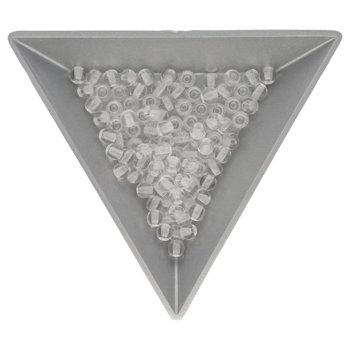 Glasperlen rund - 4 mm - Crystal - PerlineBeads