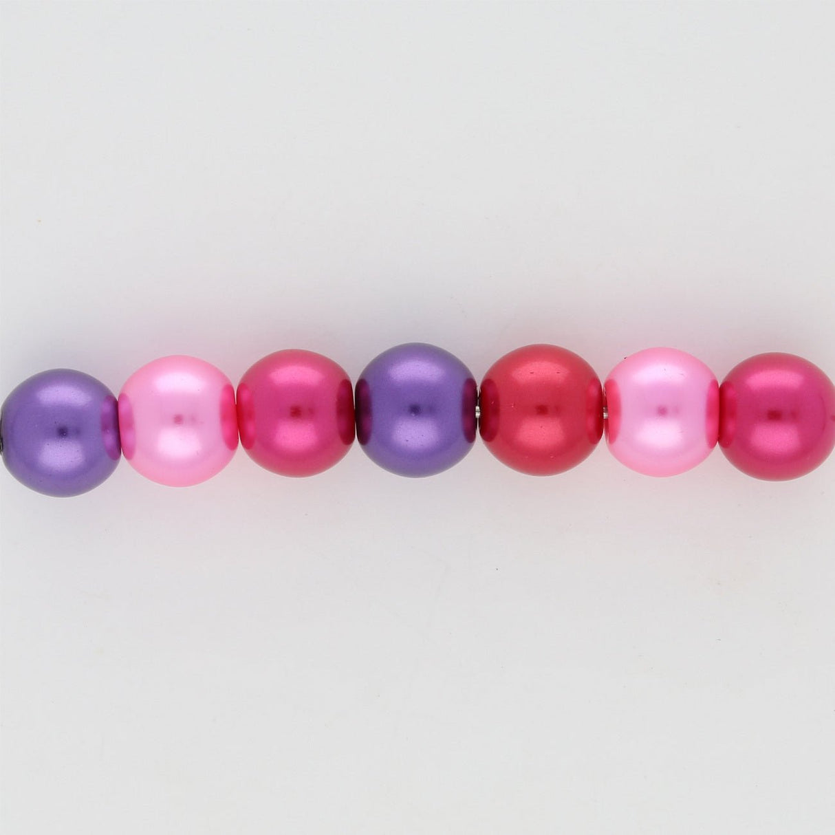 Glasperlen rund - 8 mm - Valentine’s Mix - PerlineBeads