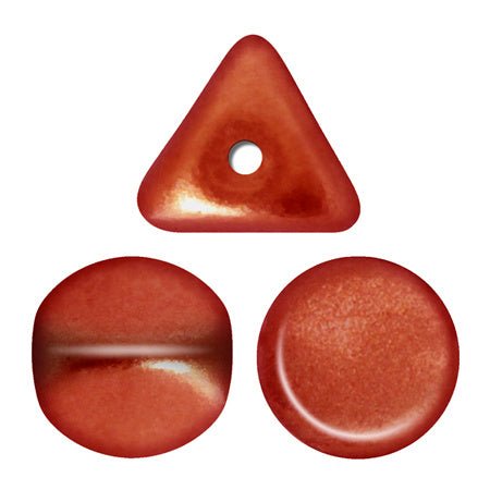 Ilos® par Puca® - Bronze Red Mat - PerlineBeads