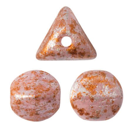 Ilos® par Puca® - Opaque Rose Tweedy - PerlineBeads