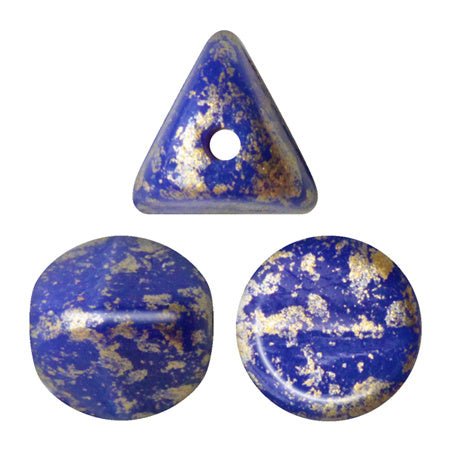 Ilos® par Puca® - Opaque Sapphire Splash - PerlineBeads