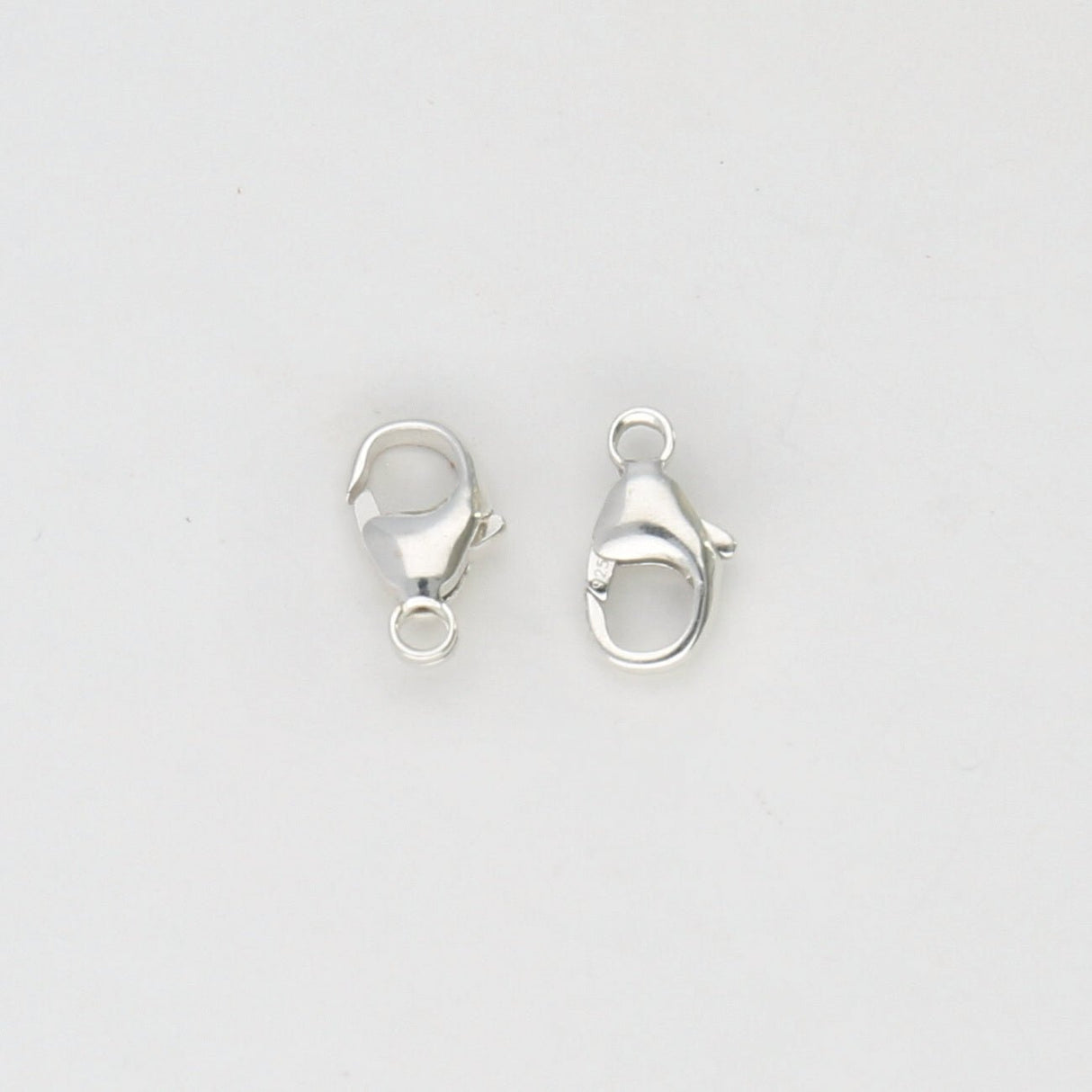 Karabinerverschluss 12 mm – Sterling Silber 925 - PerlineBeads