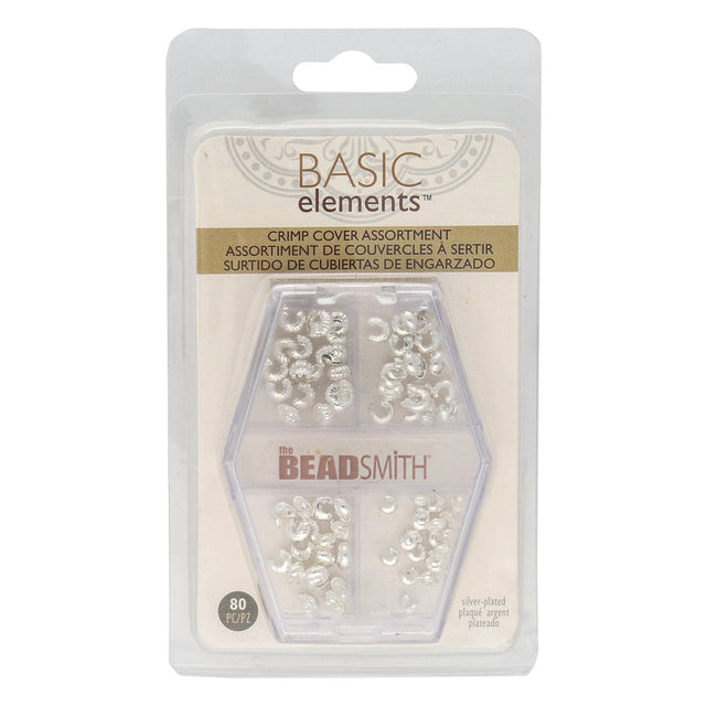 Kaschierperle versilbert sortiert - PerlineBeads