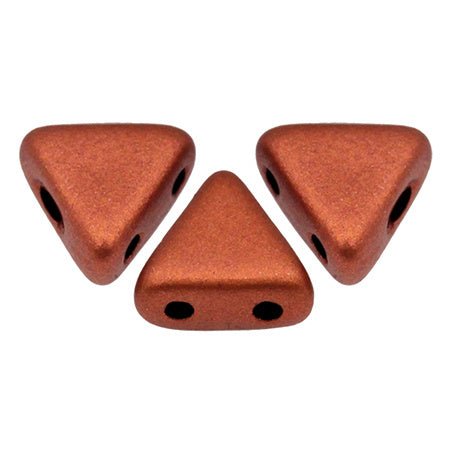 Khéops® par Puca® - Bronze Red Mat - PerlineBeads