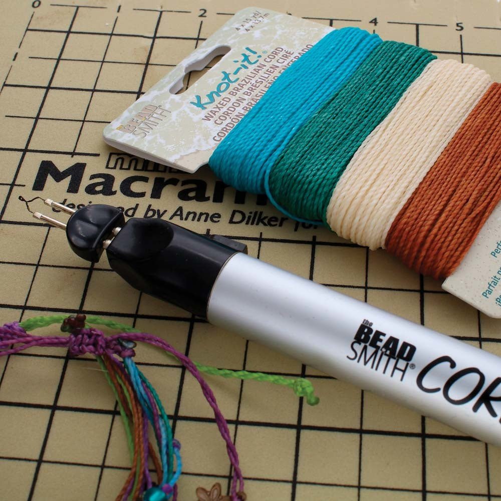 Knot-it! Gewachste brasilianische Kordel - Beach n’ Sea - PerlineBeads