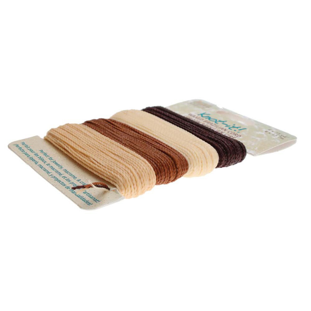 Knot-it! Gewachste brasilianische Kordel - Java Vibes - PerlineBeads