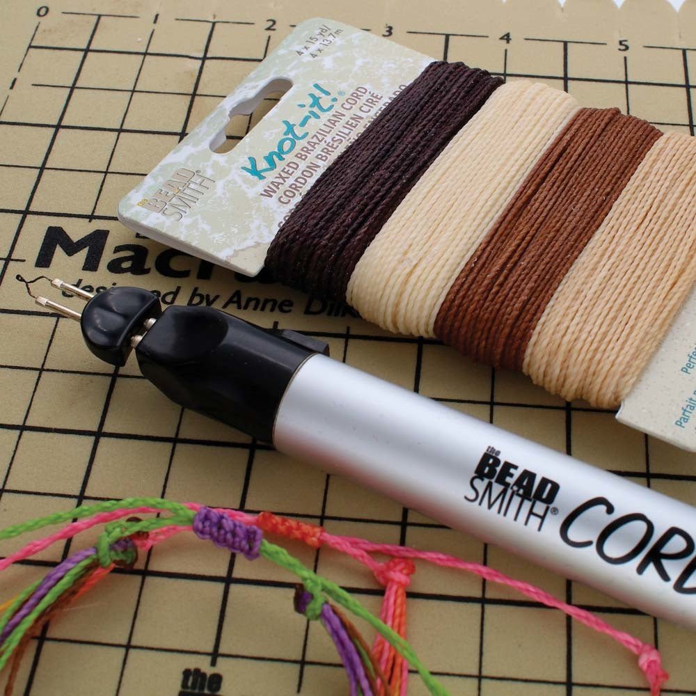 Knot-it! Gewachste brasilianische Kordel - Java Vibes - PerlineBeads