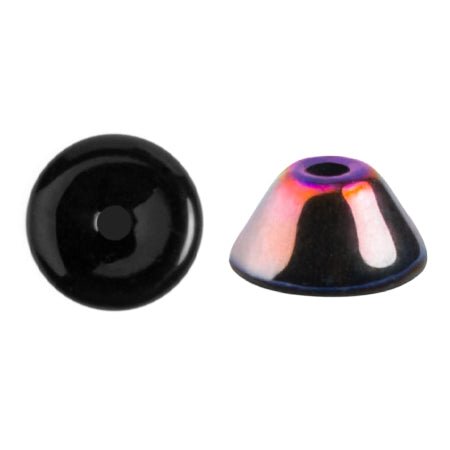 Konos® par Puca® - Jet Sliperit - PerlineBeads