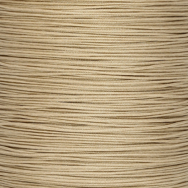 Kordel aus Nylon 0.5 mm - Light Brown - PerlineBeads