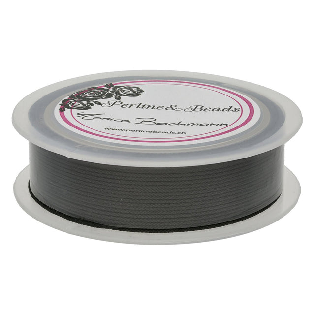 Kordel aus Nylon 1 mm - Schwarz - PerlineBeads