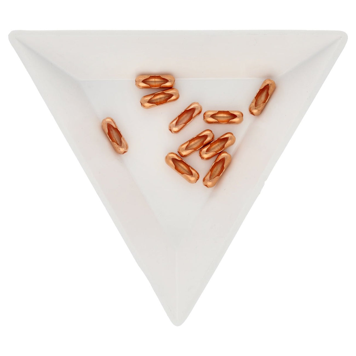 Kugelkette-Verbinder 2,4 mm - Kupfer - PerlineBeads