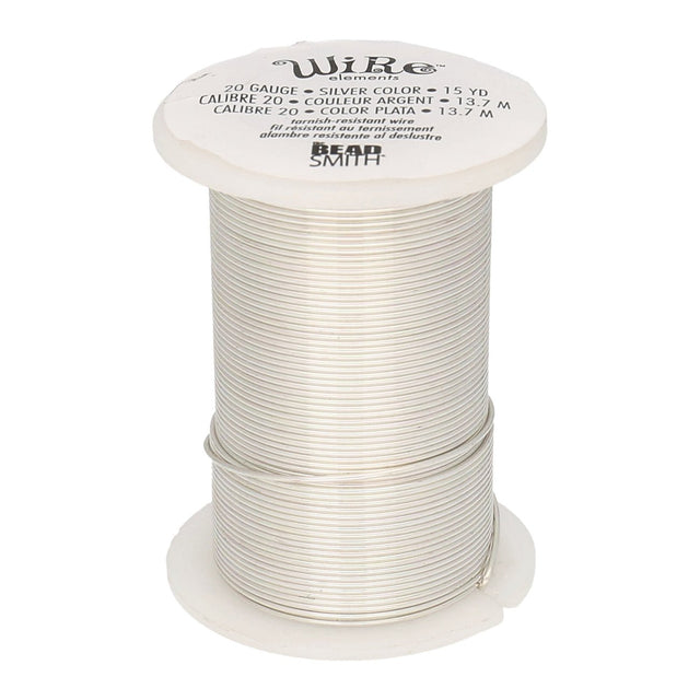 Kupferdraht: Wire Elements™ – 20 Gauge – Silver Tarnish Resistant - PerlineBeads
