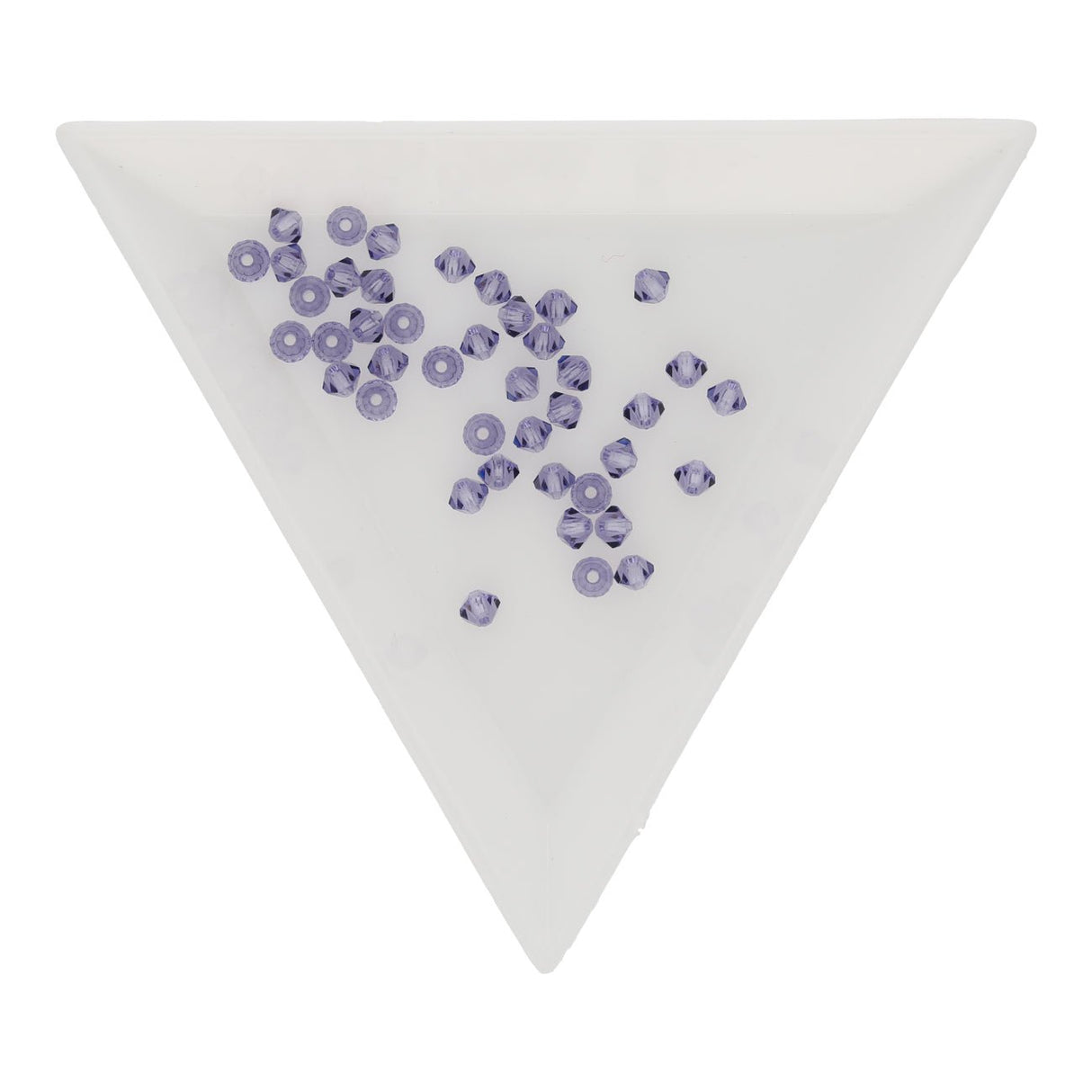 M.C. Doppelkegel 3 mm - Tanzanite - PerlineBeads