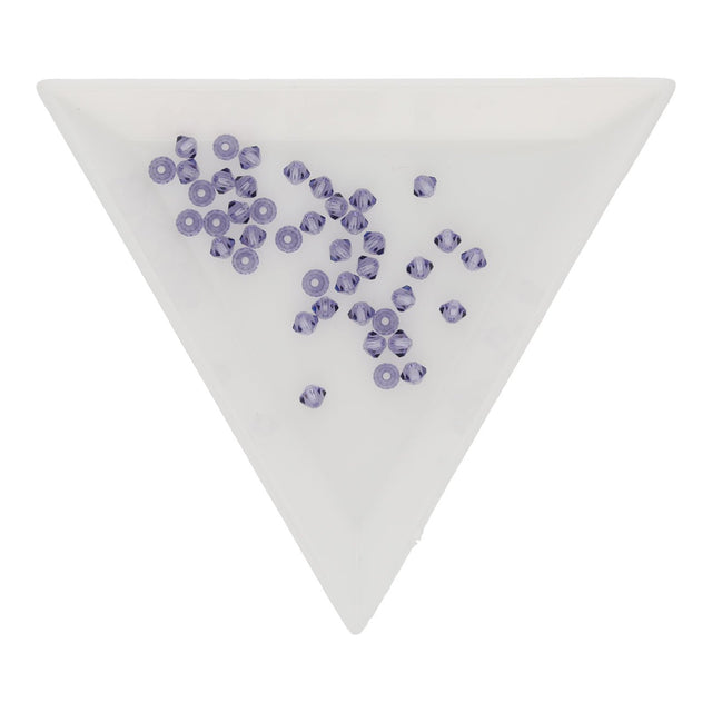 M.C. Doppelkegel 3 mm - Tanzanite - PerlineBeads