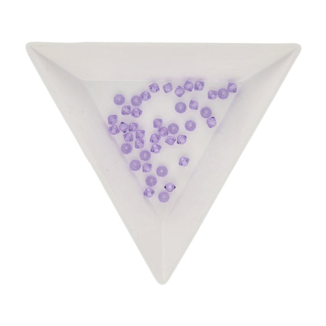 M.C. Doppelkegel 3 mm - Violet - PerlineBeads