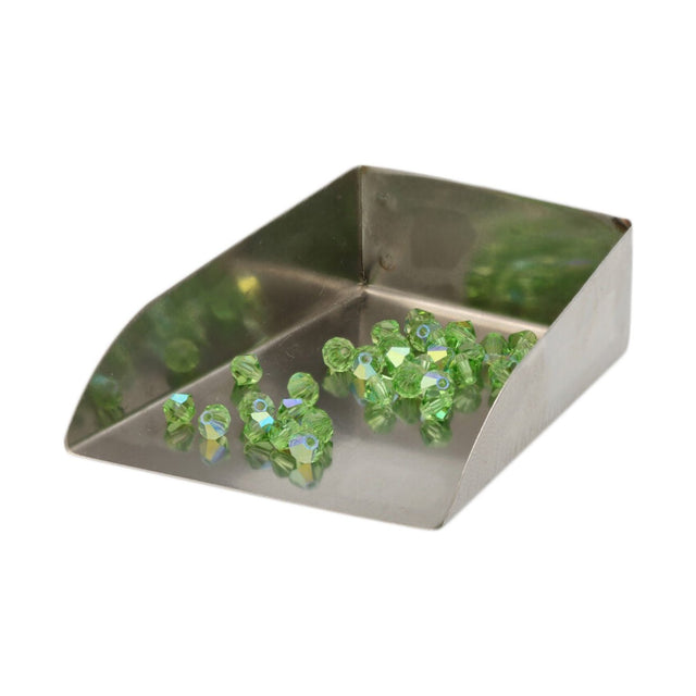 M.C. Doppelkegel 4 mm - Peridot AB - PerlineBeads