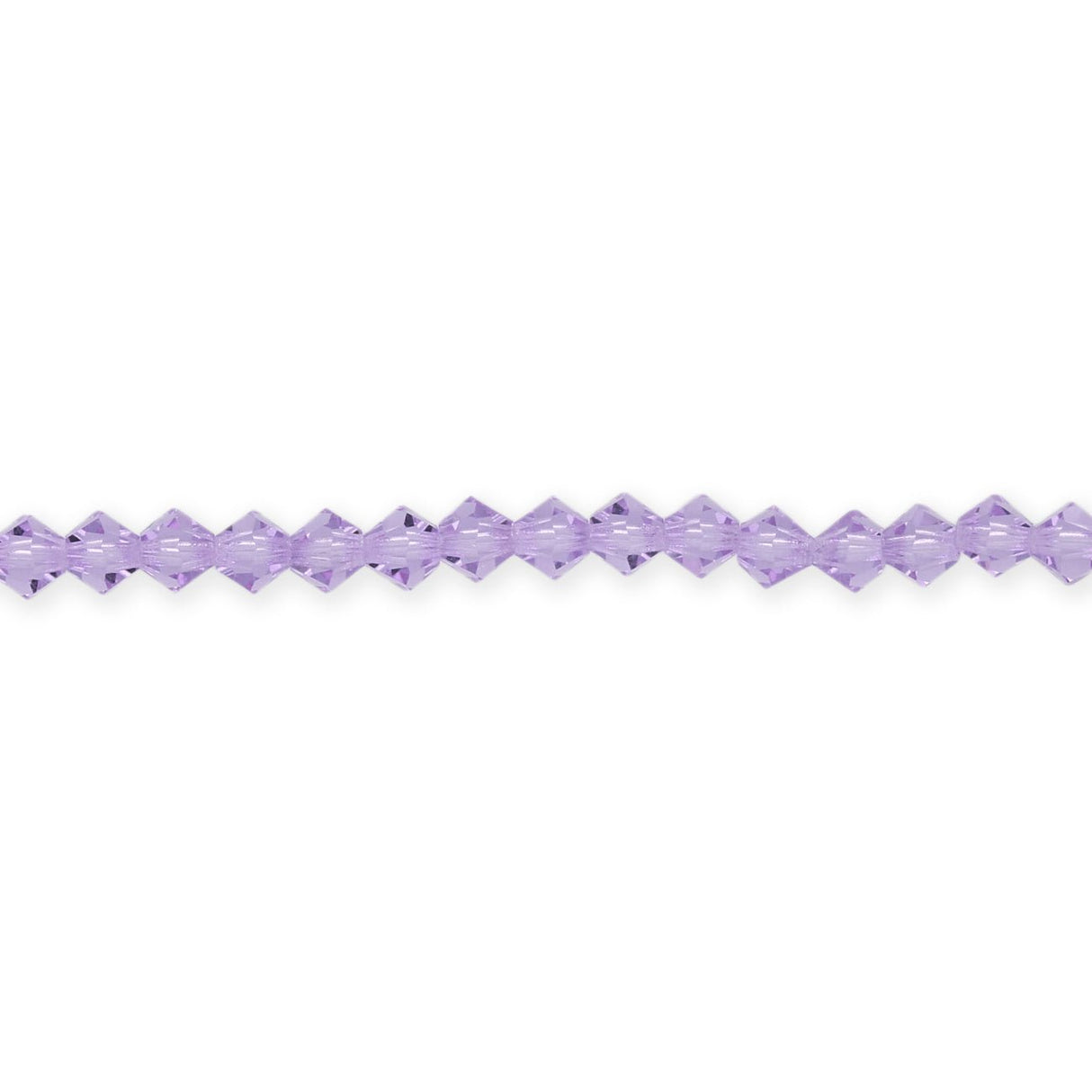 M.C. Doppelkegel 4 mm - Violet - PerlineBeads