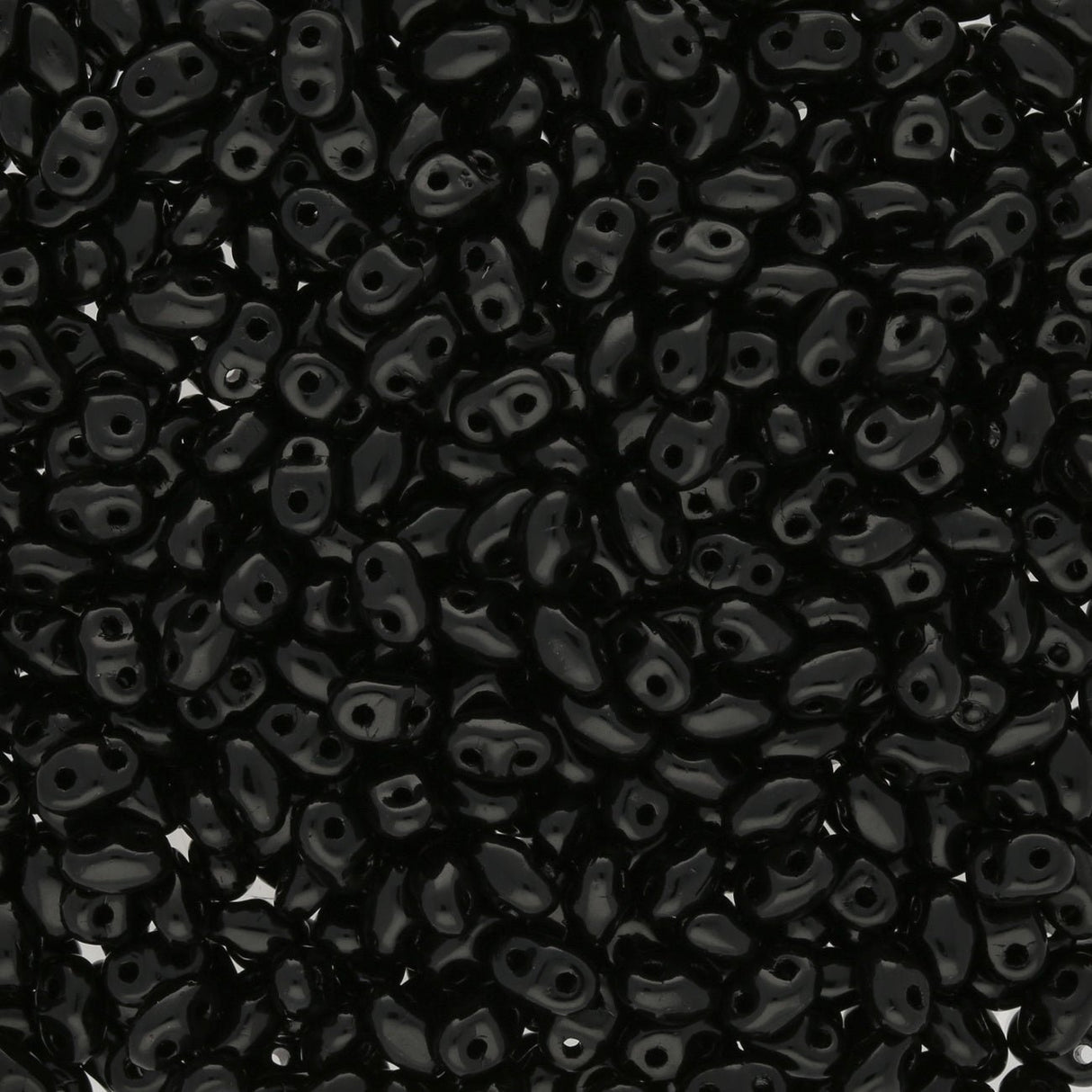 MiniDuo 2x4 mm - Jet - PerlineBeads