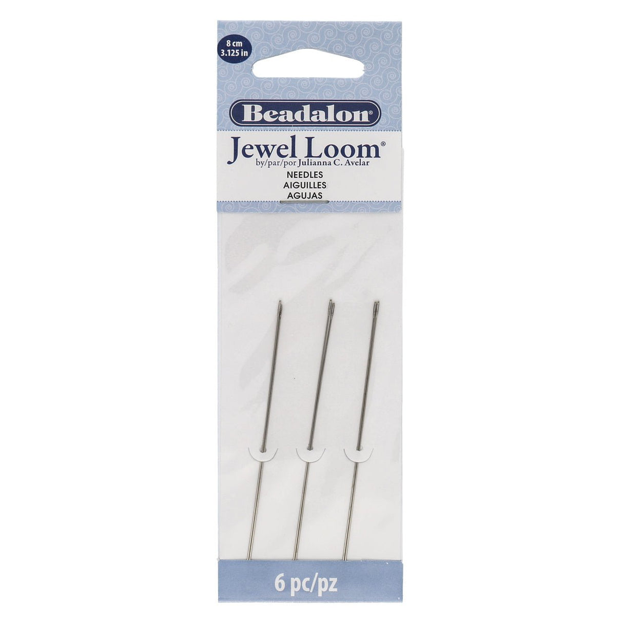 Nadeln - Beadalon Jewel Loom® by Julianna C. Avelar - 8 cm (6 pz.) - PerlineBeads