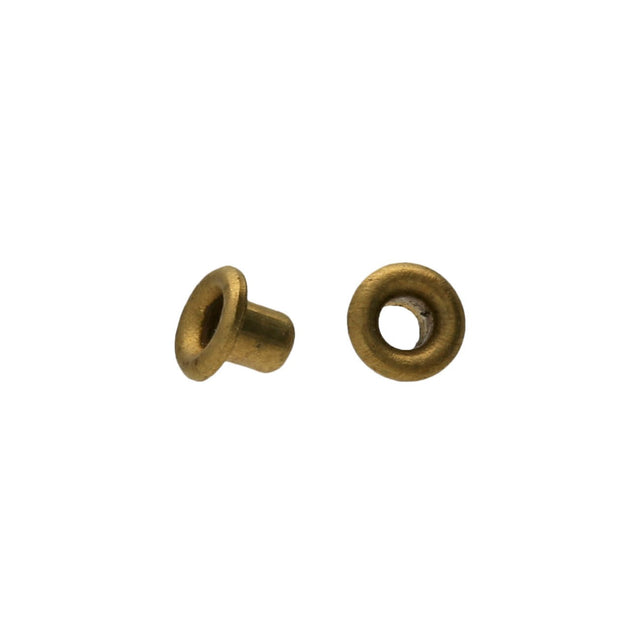 Nieten / Öse EYELET HOLLOW BRASS - Messing - PerlineBeads