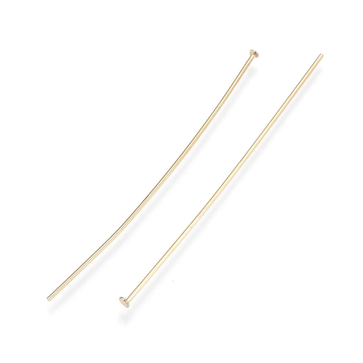 Nietstift 50 mm – Edelstahl, Farbe Gold - PerlineBeads