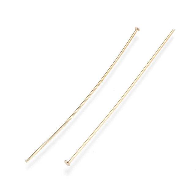 Nietstift 50 mm – Edelstahl, Farbe Gold - PerlineBeads