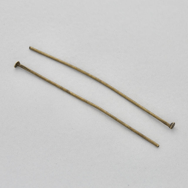 Nietstift 50 mm– Farbe Antik Bronze - PerlineBeads