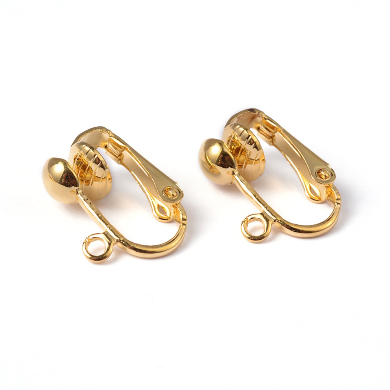 Clip per orecchini - colore oro – PerlineBeads