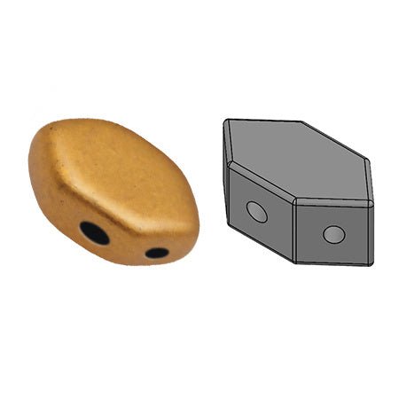 Paros® par Puca® - Bronze Gold Mat - PerlineBeads